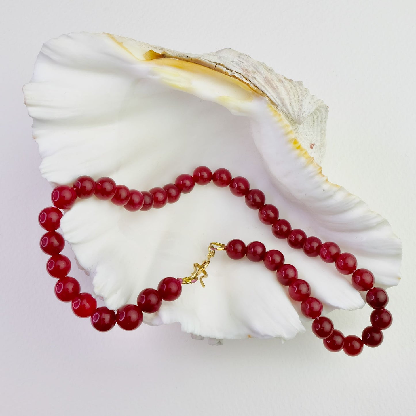 Cherry Jade Harmony Necklace