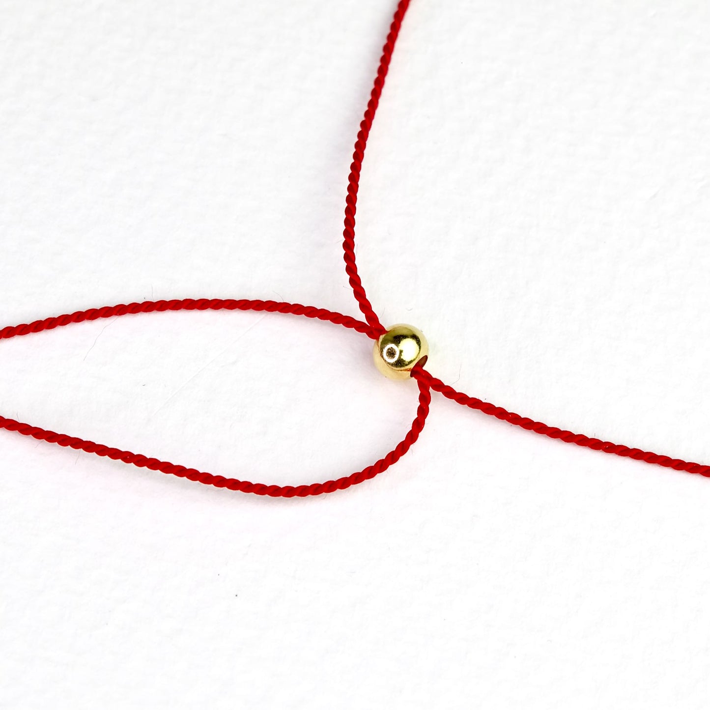 Ruby and Fish Silk Thread Necklace