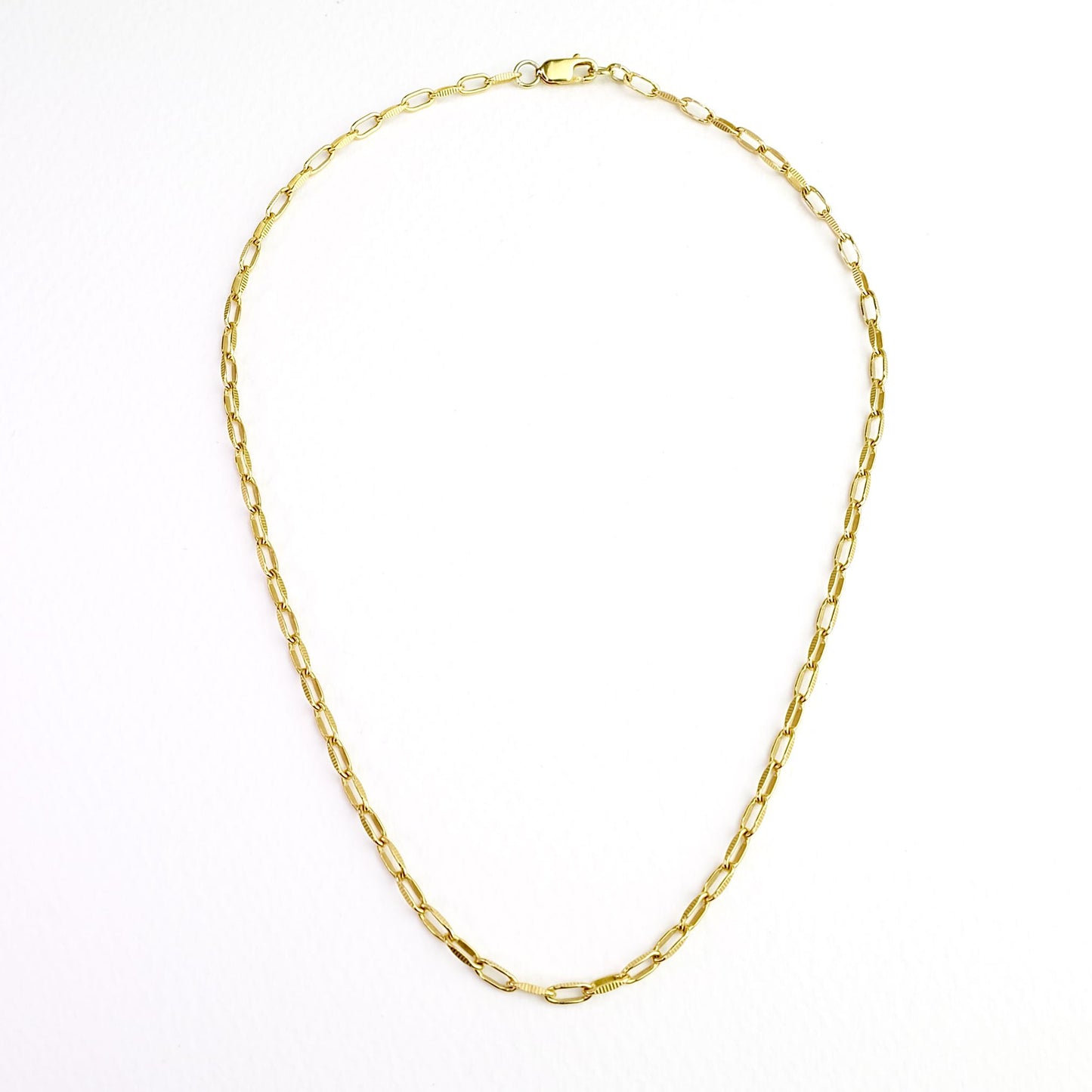 Gold-Plated Anchor Chain