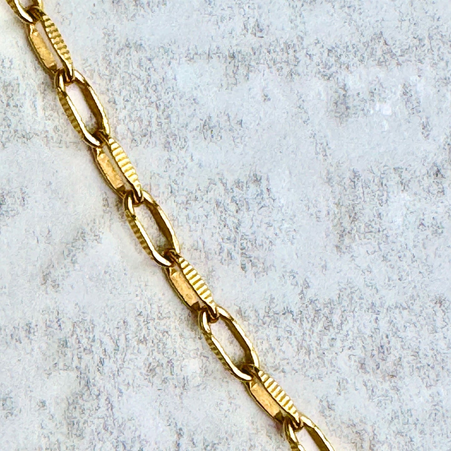 Gold-Plated Anchor Chain